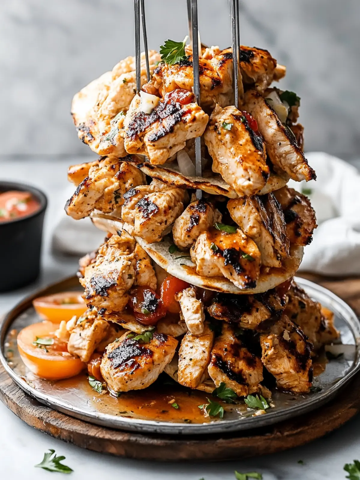 Savor Mediterranean Bliss with Greek Chicken Gyros Tonight 3 Savor Mediterranean Bliss with Greek Chicken Gyros Tonight