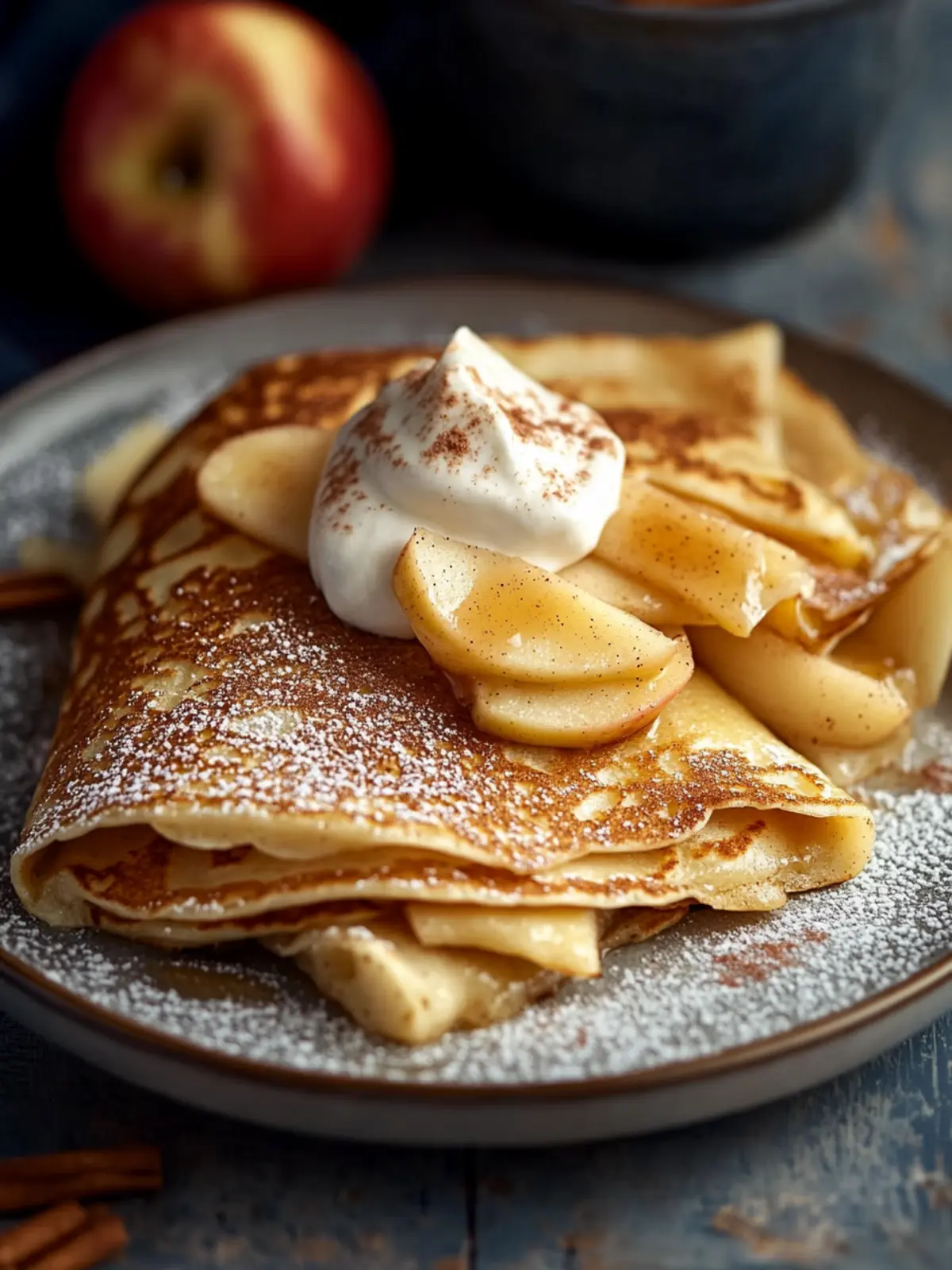 Cinnamon Apple Crepes: Elevate Your Breakfast Game Today 4 Cinnamon Apple Crepes