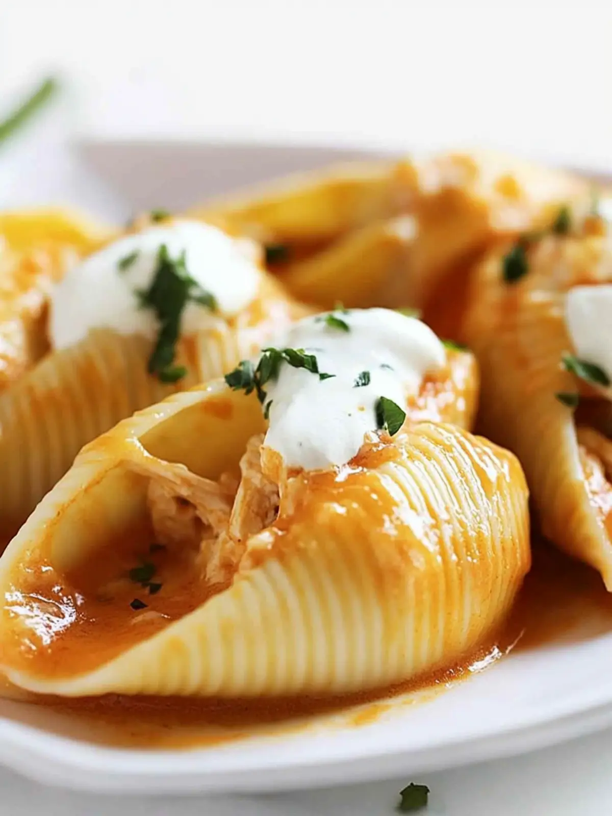 Satisfy Your Cravings with Buffalo Chicken Stuffed Shells 4 Buffalo Chicken Stuffed Shells