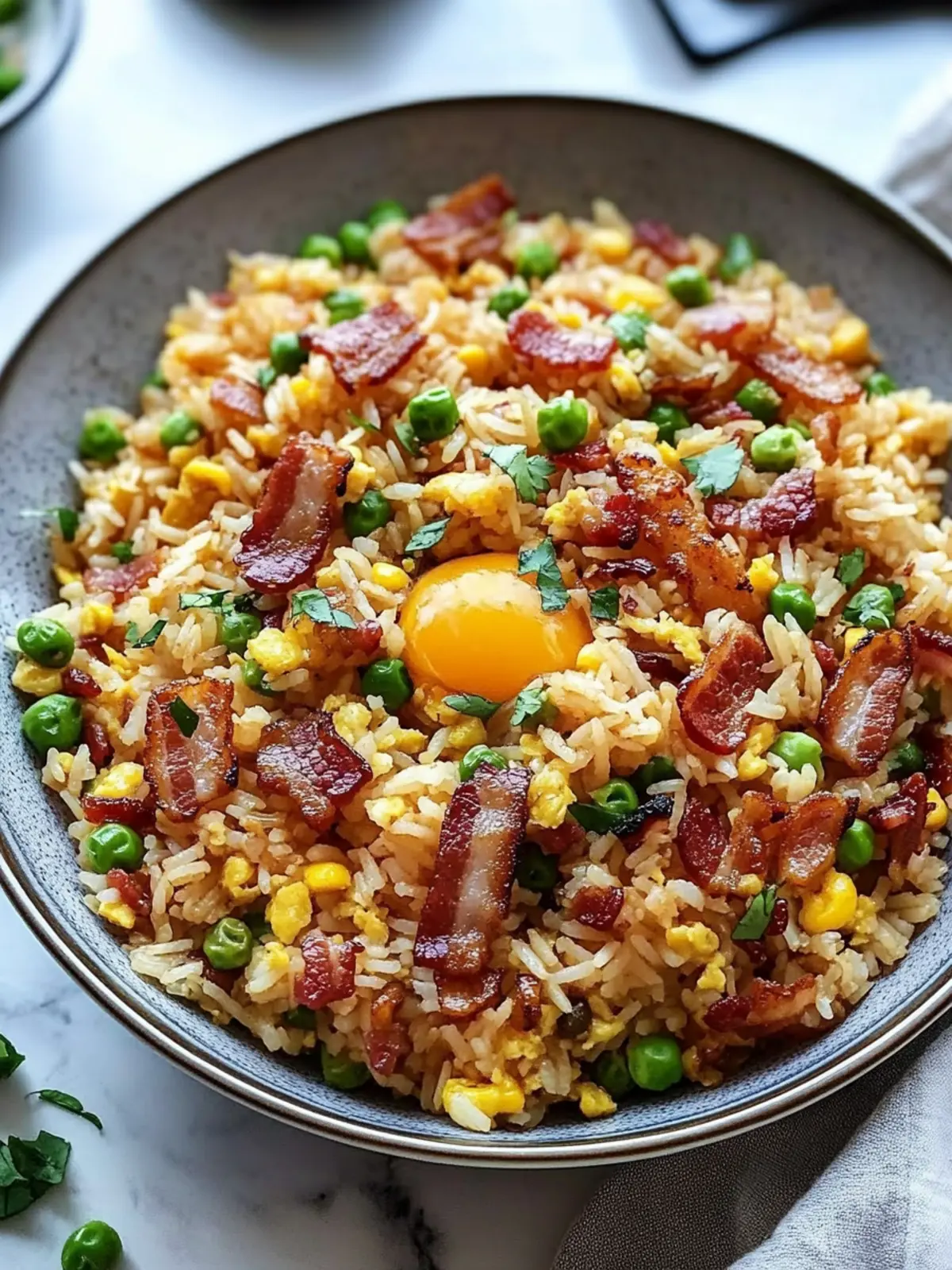 Bacon Fried Rice: Quick, Savory Bliss in 30 Minutes 3 Bacon Fried Rice