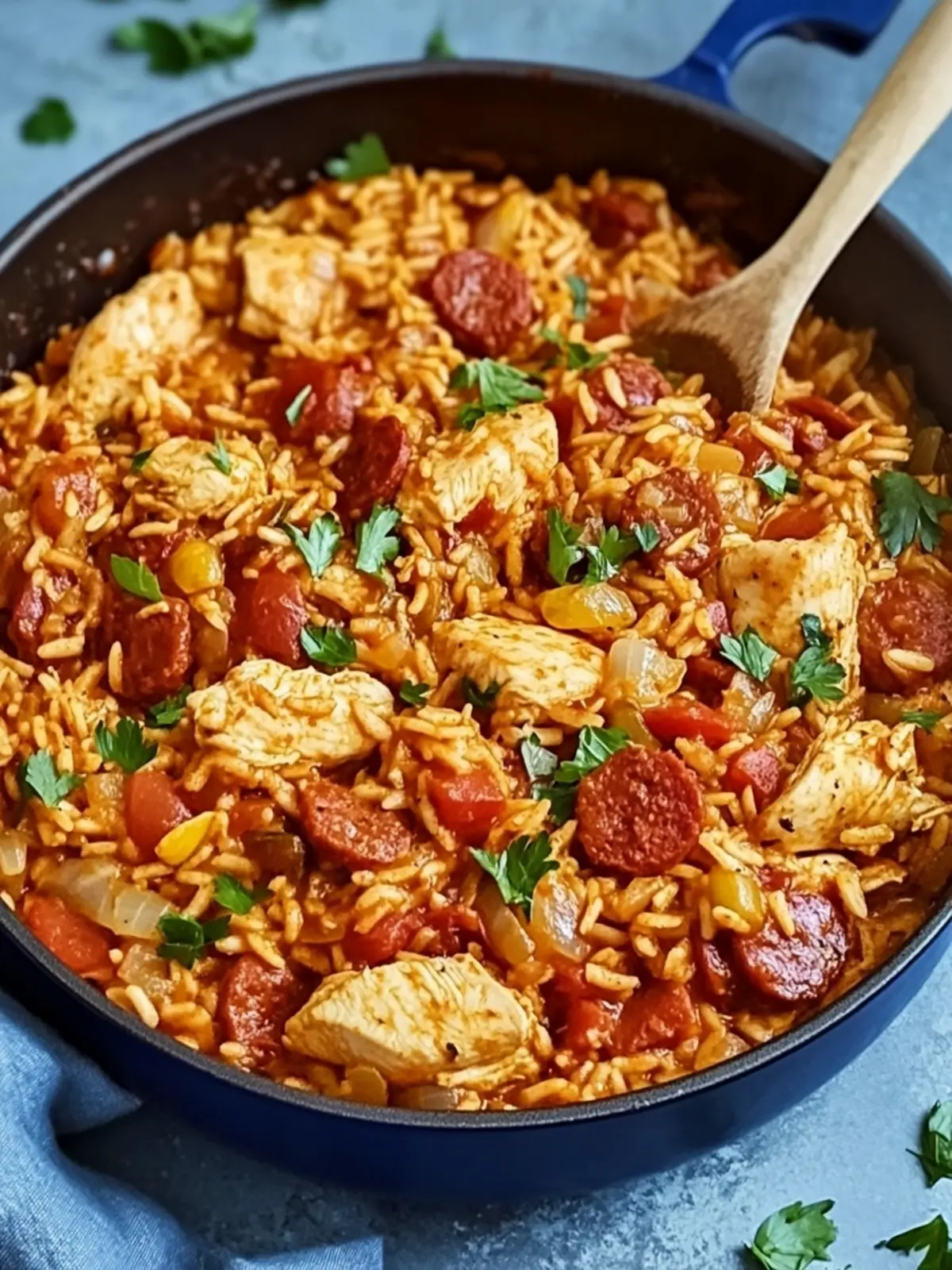 Spicy Chicken & Chorizo Jambalaya: A Hearty One-Pot Wonder 3 Spicy Chicken & Chorizo Jambalaya