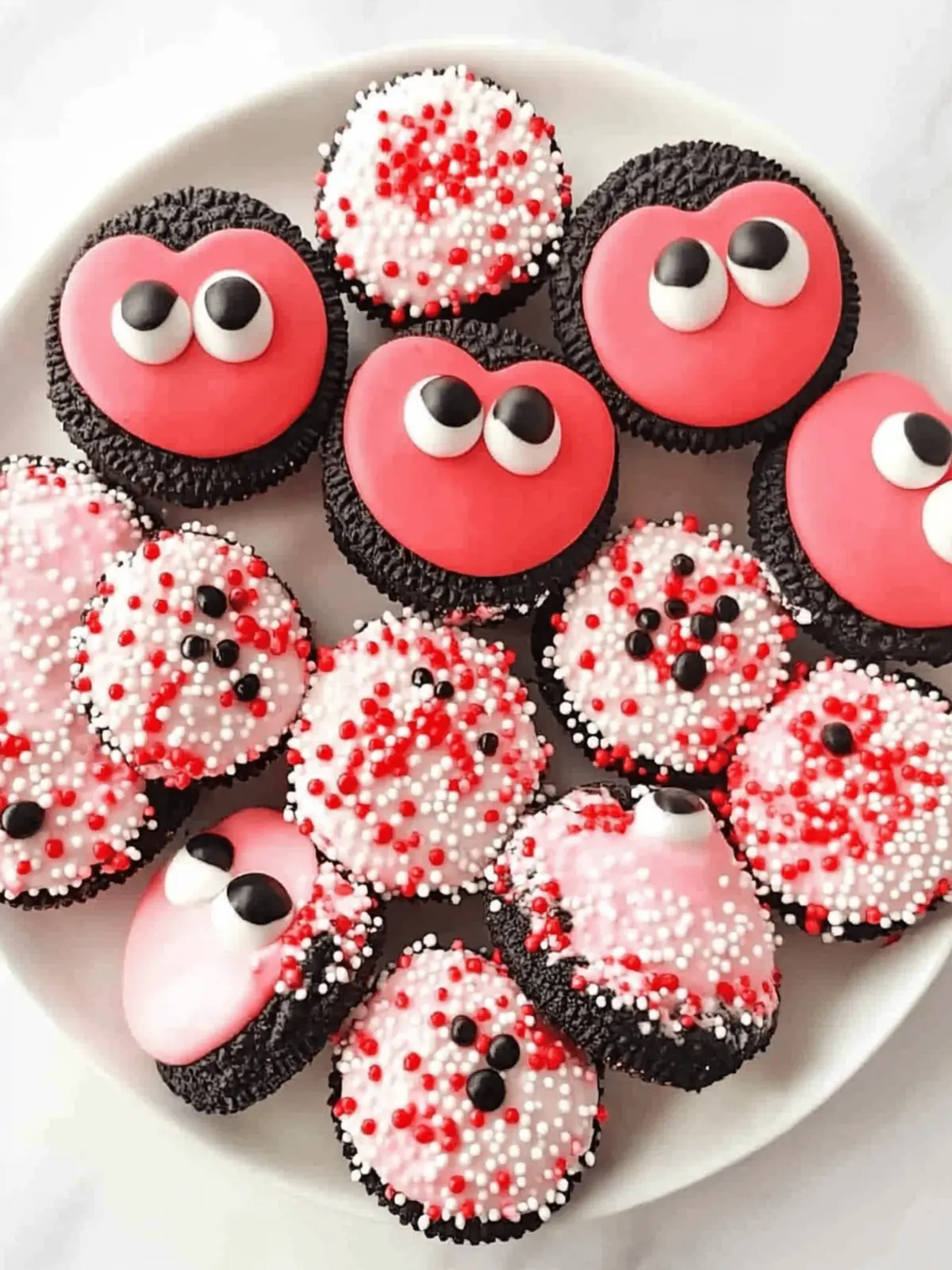 The Sweetest Love Bug Oreos: Easy No-Bake Valentine Treat 4 The Sweetest Love Bug Oreos