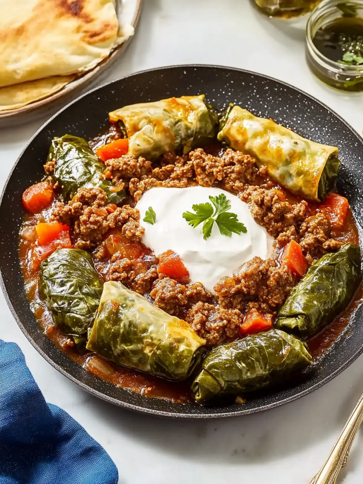 Savory Dolma and Ground Beef Skillet in Just 20 Minutes 2 Dolma and Ground Beef Skillet