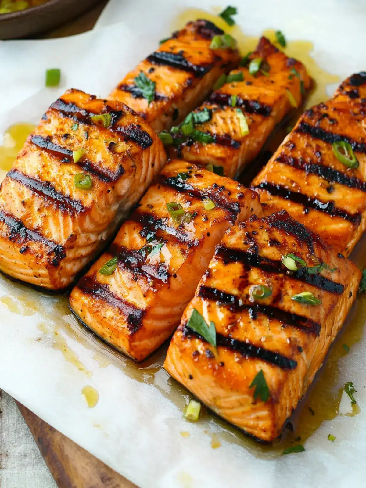 Hot Shot Grilled Salmon with a Spicy Sriracha Kick 4 Hot Shot Grilled Salmon