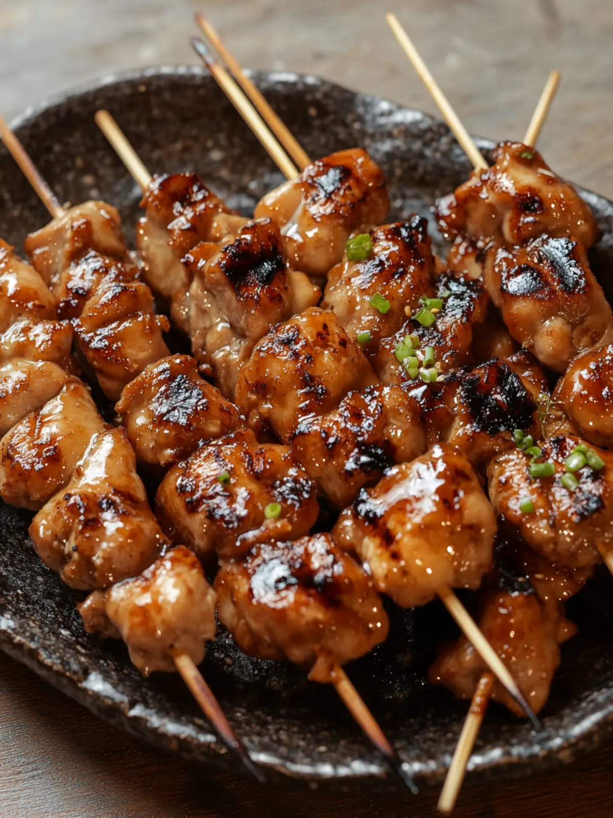 Savor Japanese Yakitori: Perfect Grilled Chicken Skewers at Home 4 Japanese Yakitori (Grilled Chicken Skewers)