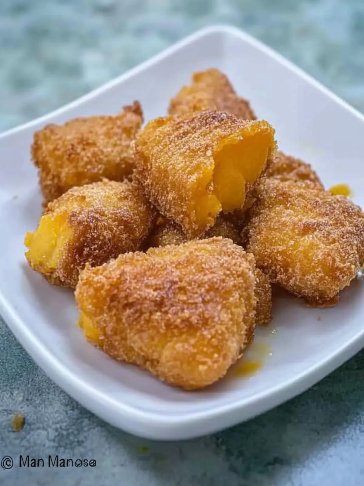 Crispy Peach Mango Nuggets: A Sweet Filipino Delight 4 Peach Mango Nuggets