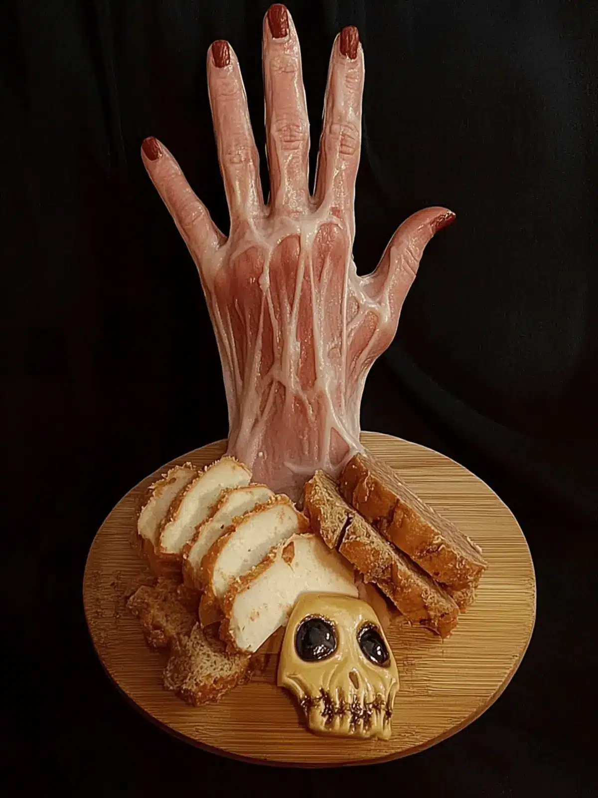 Scare Up Fun with This Creepy Halloween Hand Appetizer 3 Creepy Halloween Hand Appetizer