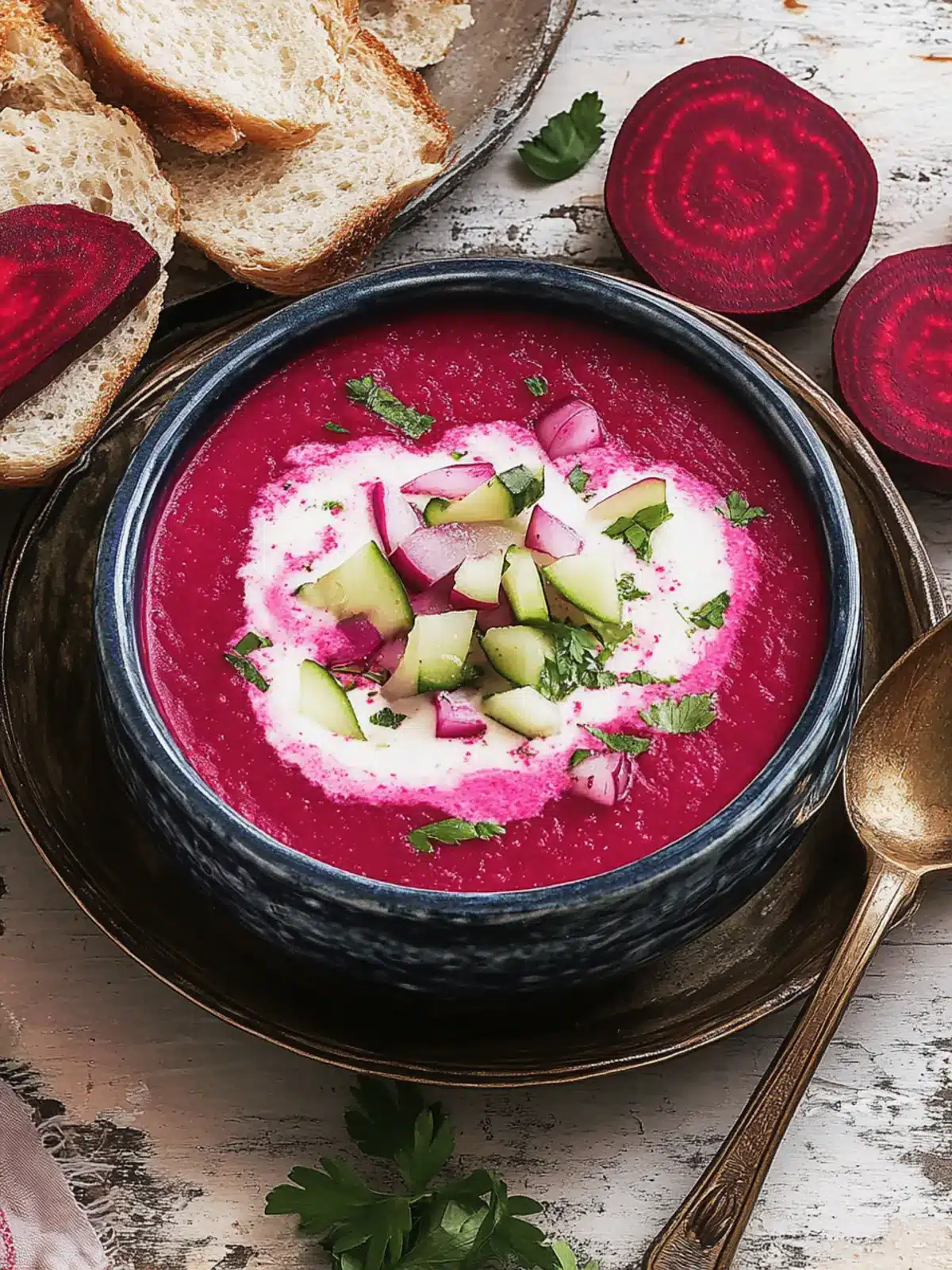 Enjoy Refreshing Latvian AukstÄ Zupa: Your New Summer Favorite 3 Latvian AukstÄ Zupa (Cold Beetroot Soup)