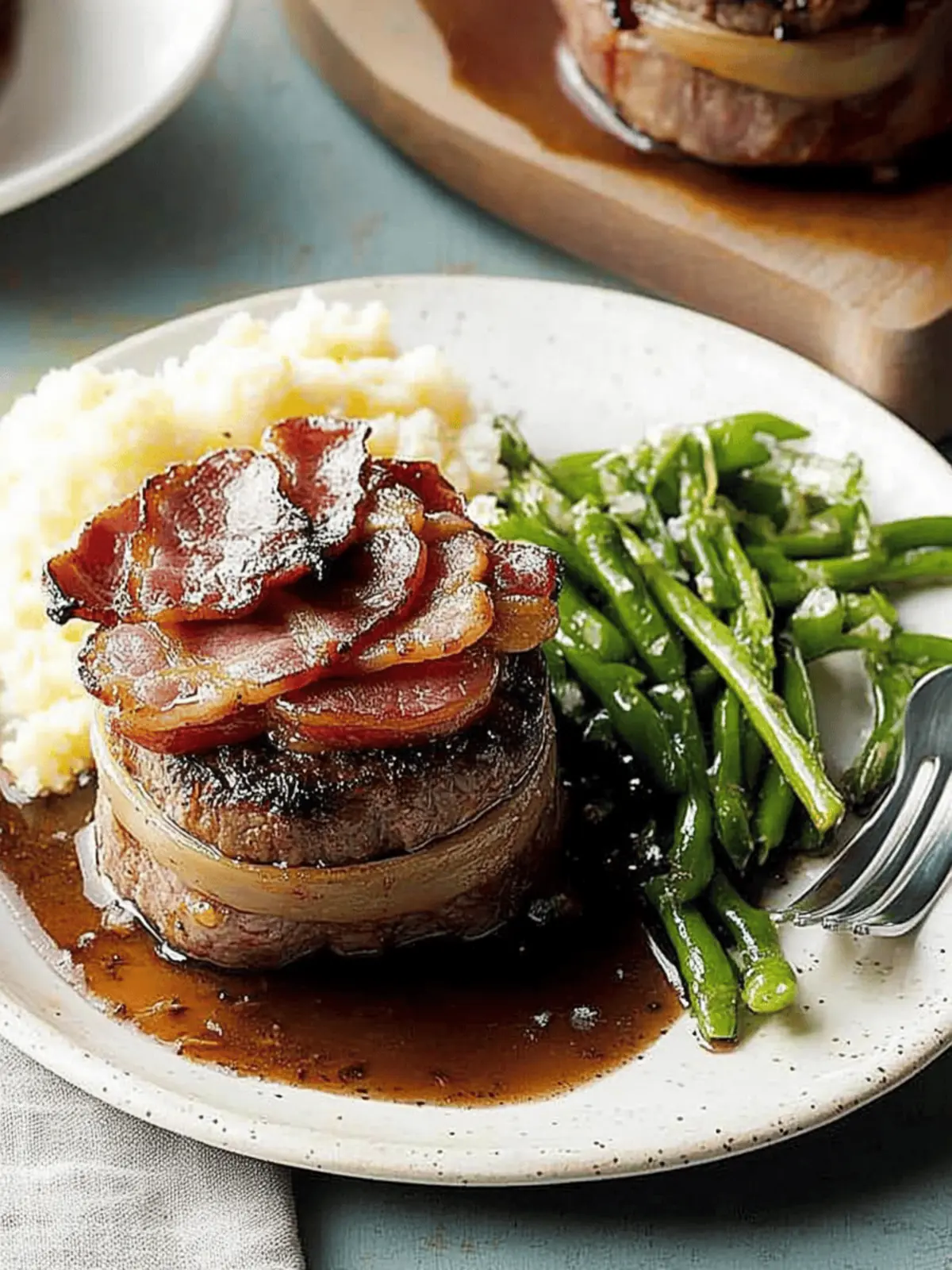 Bacon-Wrapped Steak Bliss: Easy Air-Fryer Elegance at Home 4 Bacon-Wrapped Steak