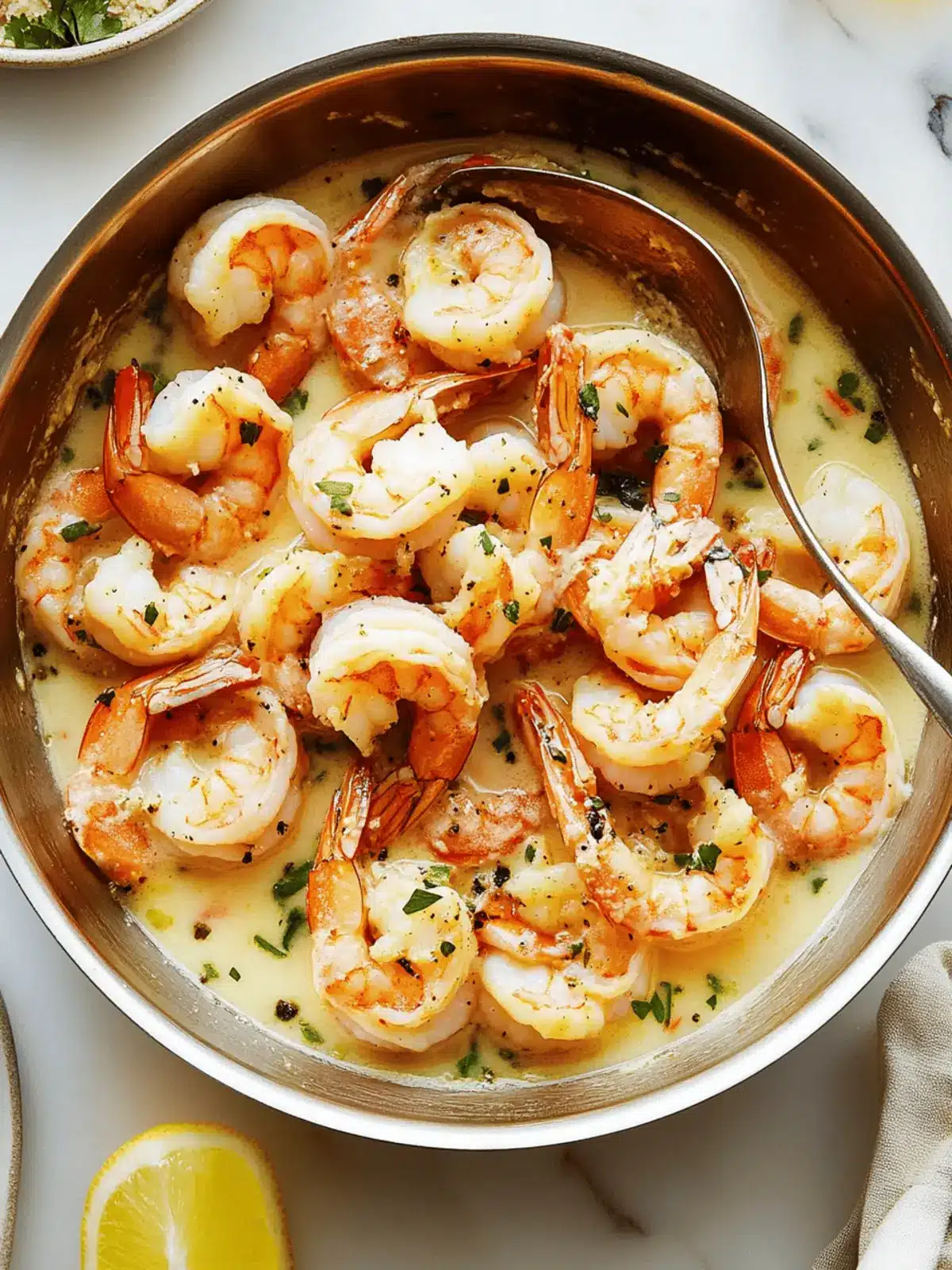 Irresistible Shrimp Scampi: Quick Garlic-Butter Bliss 3 Shrimp Scampi