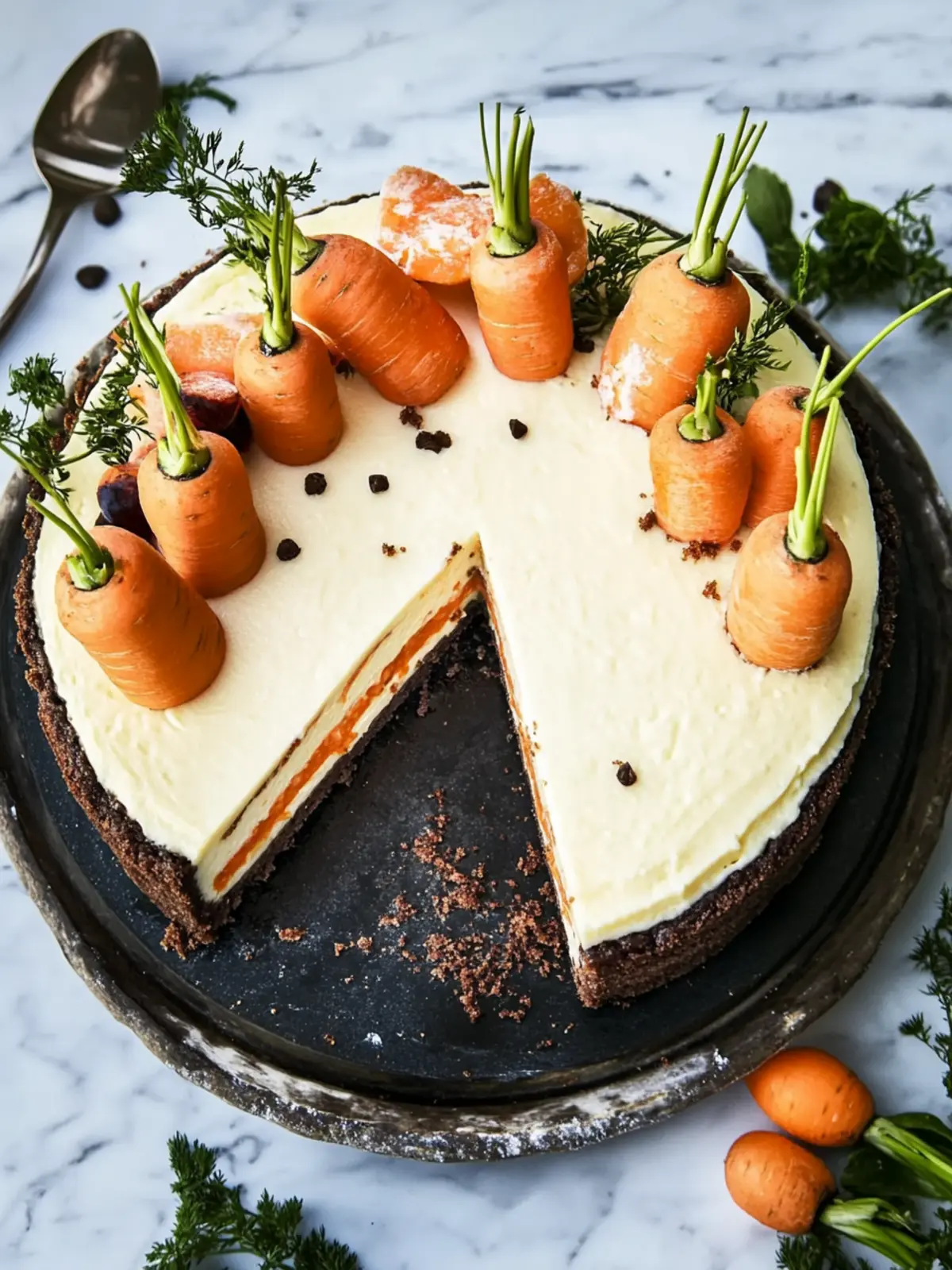 Delightful Carrot Patch Cheesecake for Festive Gatherings 4 Carrot Patch Cheesecake
