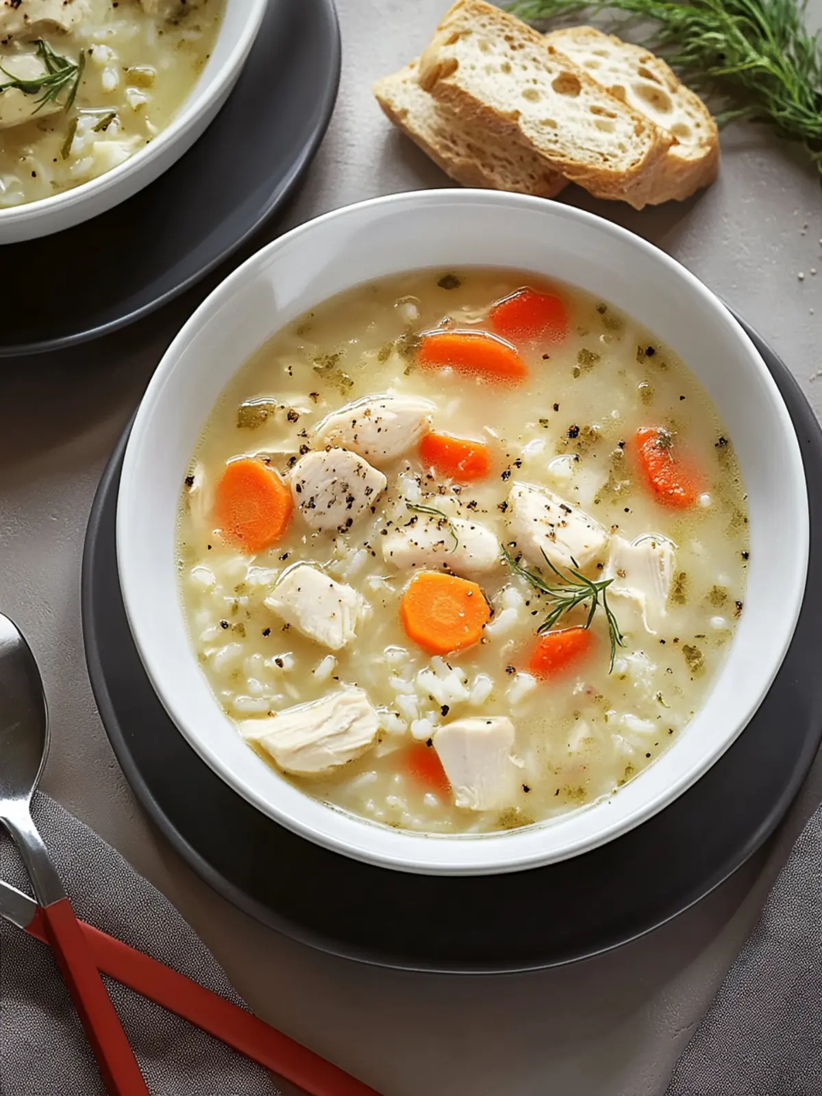 Greek Kotosoupa: Cozy Chicken Soup with Rice You ll Love 3 Greek Kotosoupa (Chicken Soup with Rice)
