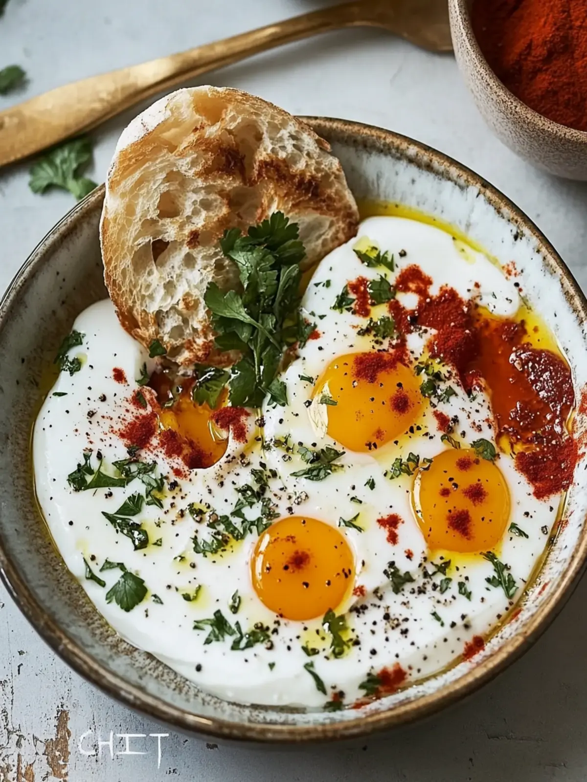 Turkish Eggs (Cilbir): Your New Favorite Creamy Breakfast 2 Turkish Eggs (Cilbir): A Creamy and Spiced Mediterranean Breakfast