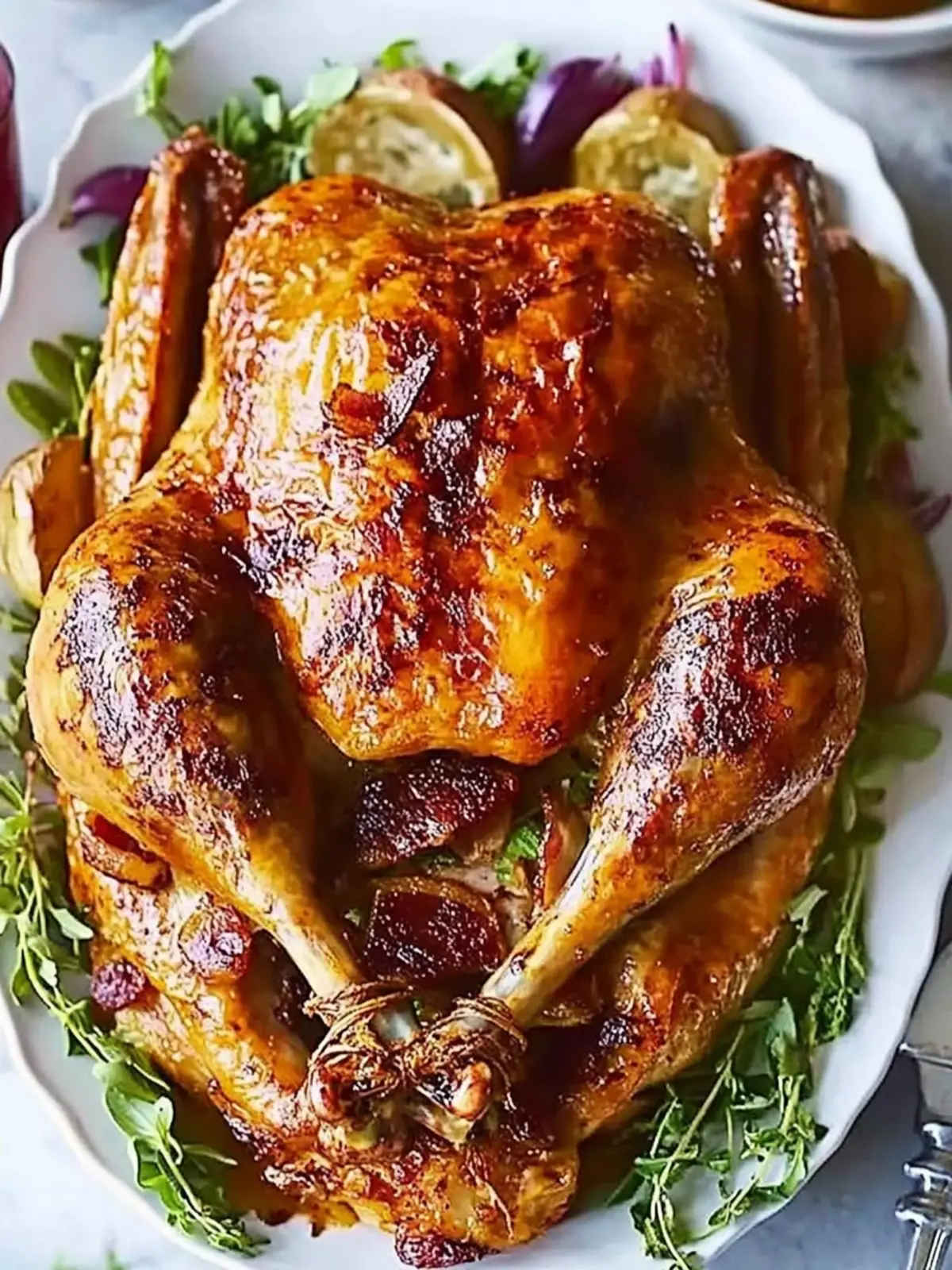 Crispy Bacon-Basted Turkey: Your Ultimate Christmas Showstopper 2 Crispy bacon-basted turkey