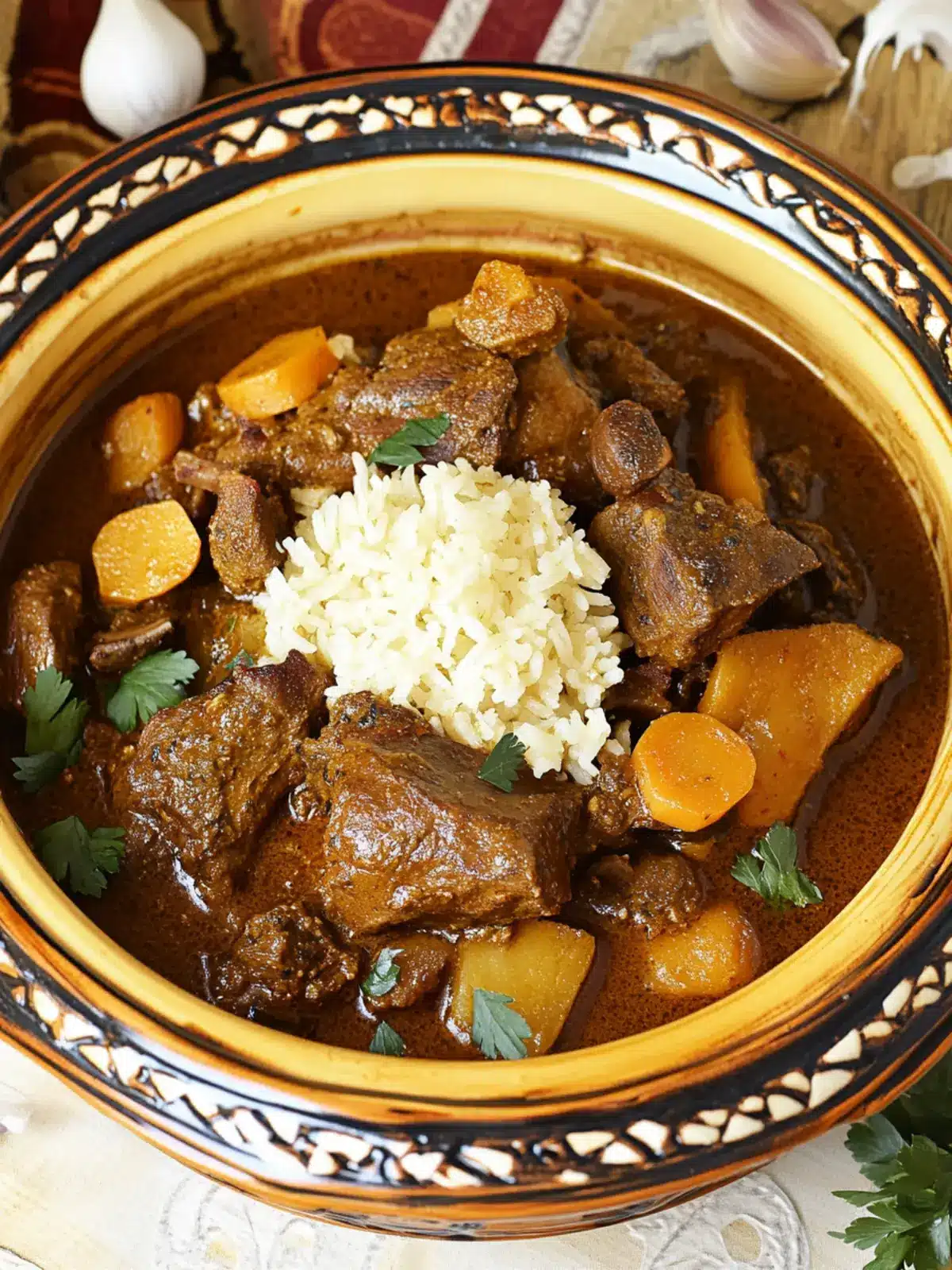 Mouthwatering Moroccan Mrouzia: Your New Favorite Sweet Lamb Tagine 4 Moroccan Mrouzia (Sweet Lamb Tagine)