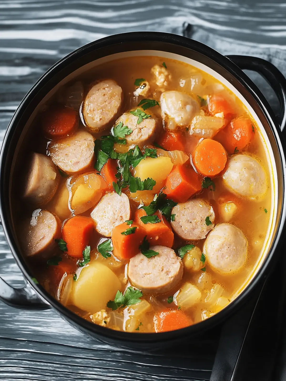 Delicious Finnish Siskonmakkarakeitto: Comfort in a Bowl 4 Finnish Siskonmakkarakeitto (Sausage Soup)