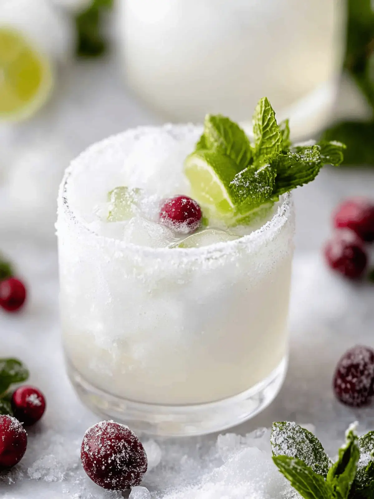 Delight in a White Christmas Mojito That's Pure Holiday Cheer 2 White Christmas Mojito