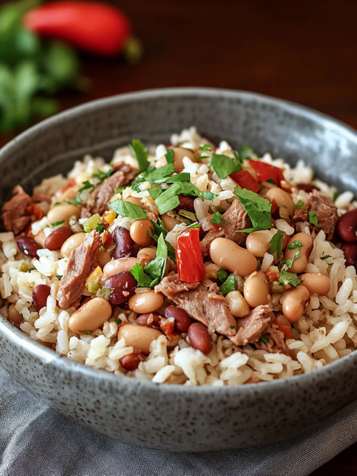 Savor Authentic Brazilian Baião de Dois: Comforting Rice and Beans 3 Brazilian Baião de Dois (Rice and Beans with Meat)