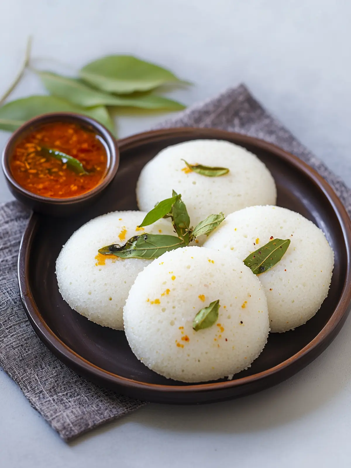 Ultimate Indian Idli Recipe: Soft Steamed Rice Cakes Awaits! 4 Indian Idli (Steamed Rice Cakes)