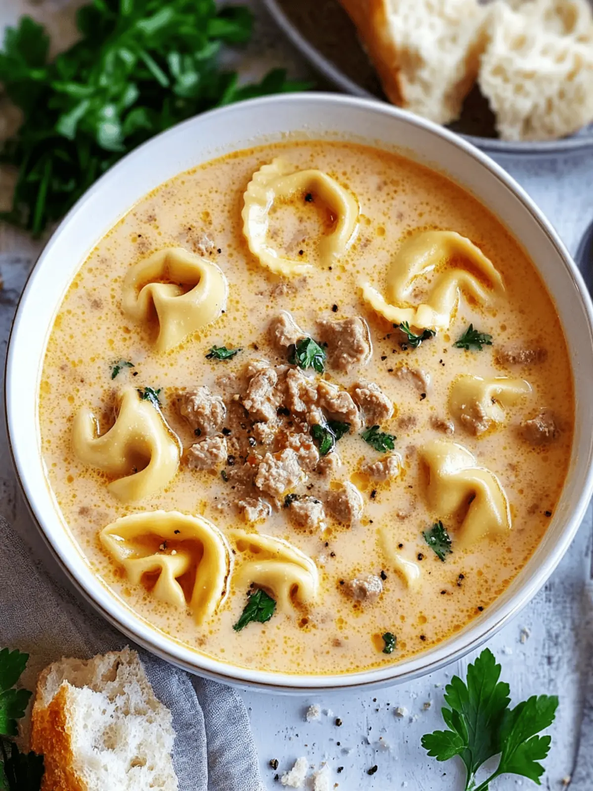 Creamy Tortellini Soup That's Ready in Just 30 Minutes 4 Creamy Tortellini Soup