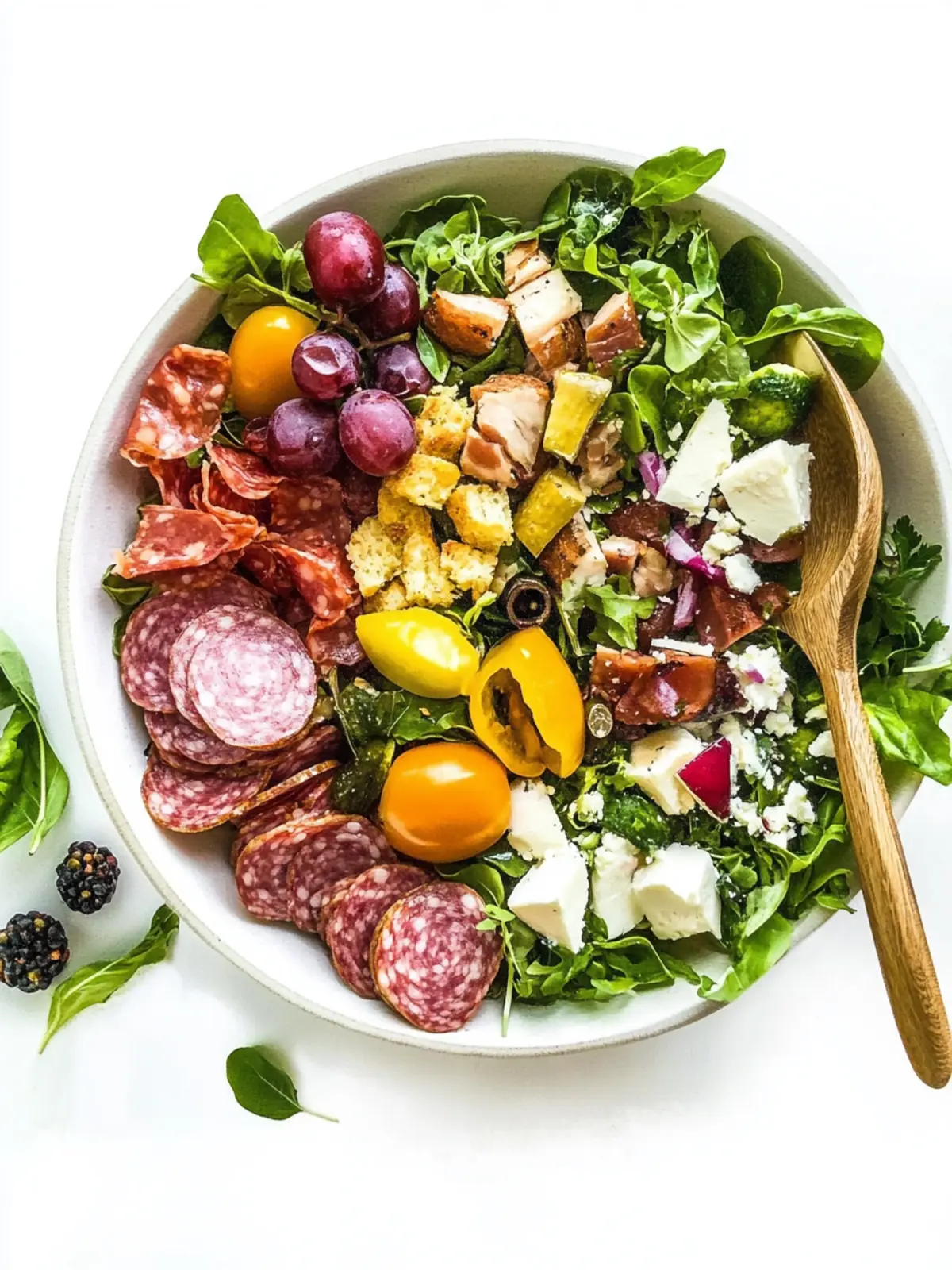 Delicious Charcuterie Salad: Fresh Flavors in Every Bite 4 Charcuterie Salad