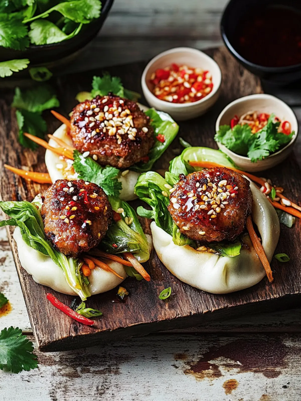 Sticky San Choy Bao Pork Rissoles for a Tasty Twist 4 Sticky San Choy Bao Pork Rissoles