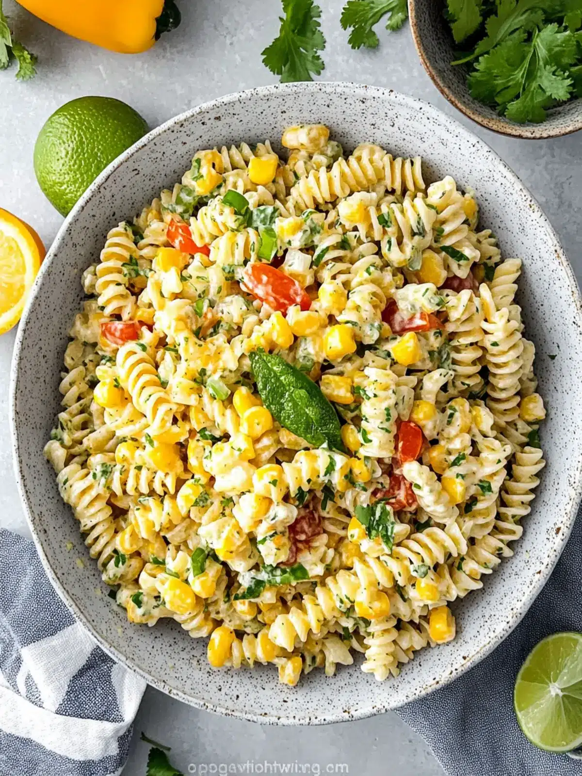 Zesty Elote Pasta Salad: Flavor-Packed for Your Summer BBQ 4 Elote Pasta Salad