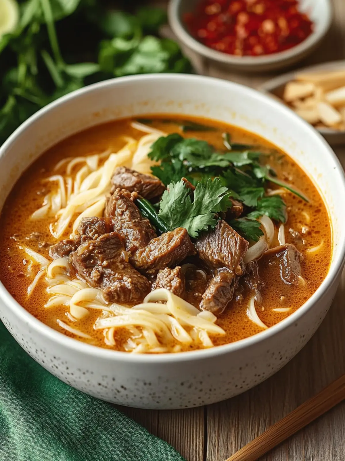 Savory Satay Beef Noodle Soup: A Cozy Bowl of Comfort 3 Satay Beef Noodle Soup