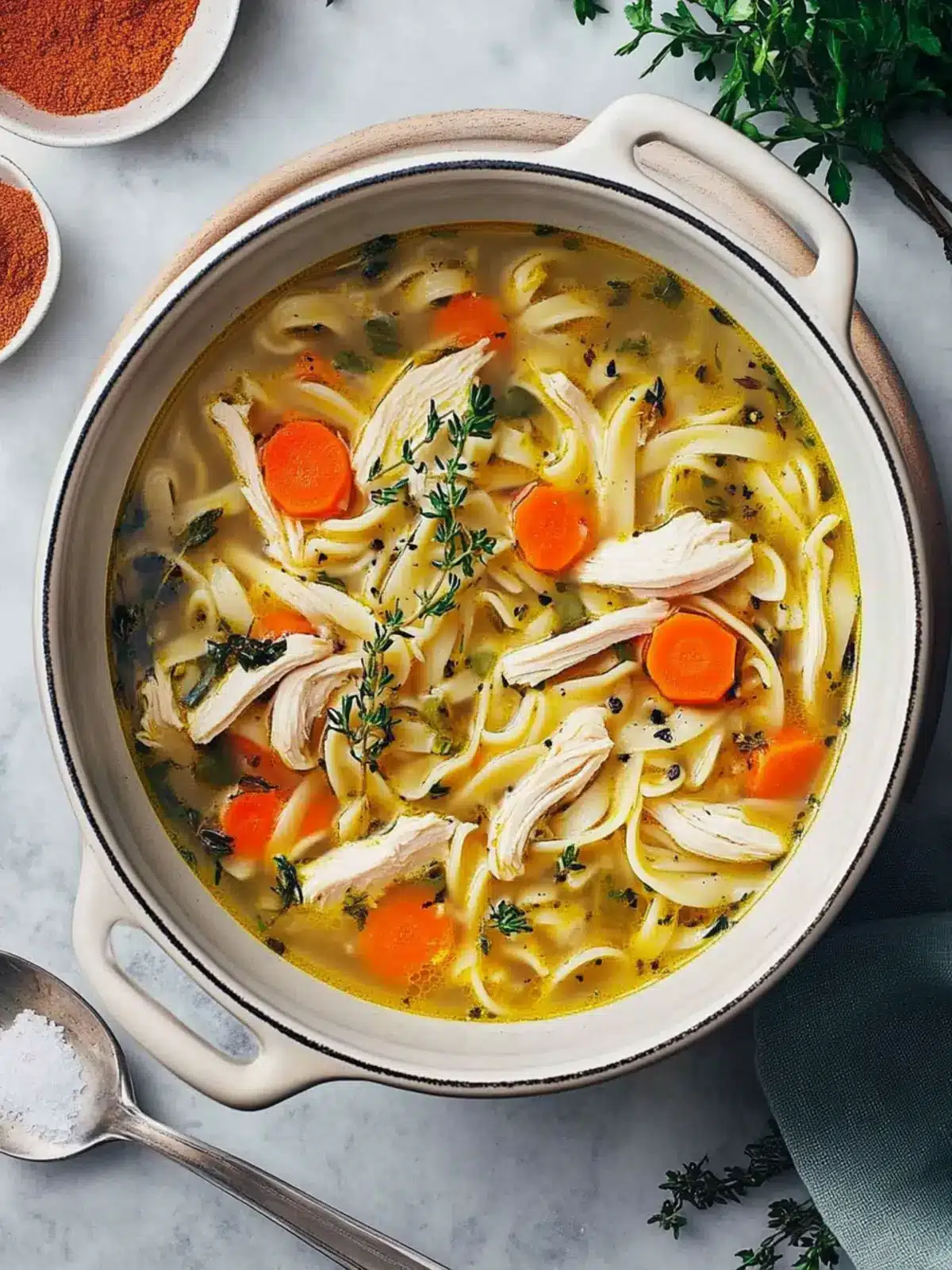 Hearty Chicken Noodle Soup for Ultimate Comfort on Chilly Days 3 Chicken Noodle Soup