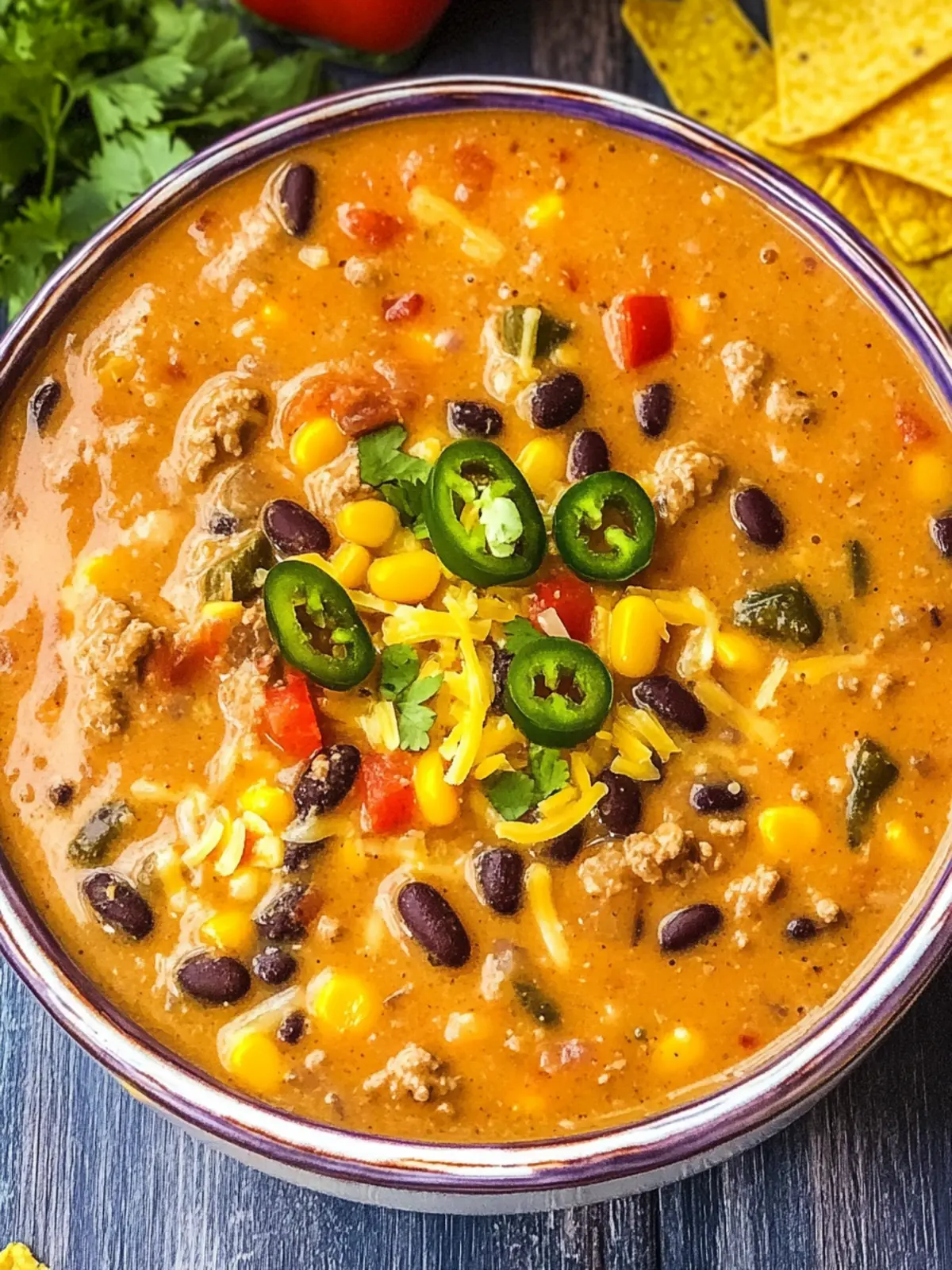Crockpot Creamy Taco Soup: Cozy Comfort for Busy Nights 4 Crockpot Creamy Taco Soup