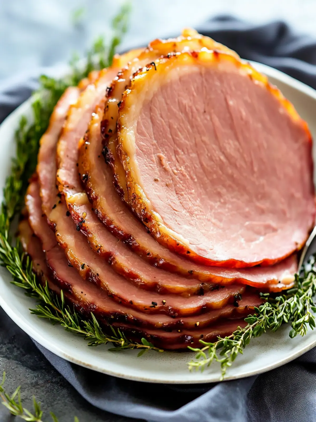 Mouthwatering Crock Pot Ham with Sweet Maple Glaze 4 Crock Pot Ham