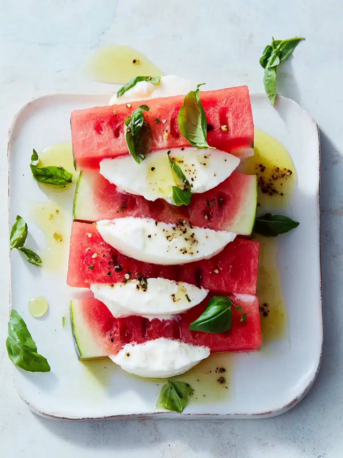 Watermelon Caprese Salad: Your Refreshing Summer Delight 4 Watermelon Caprese