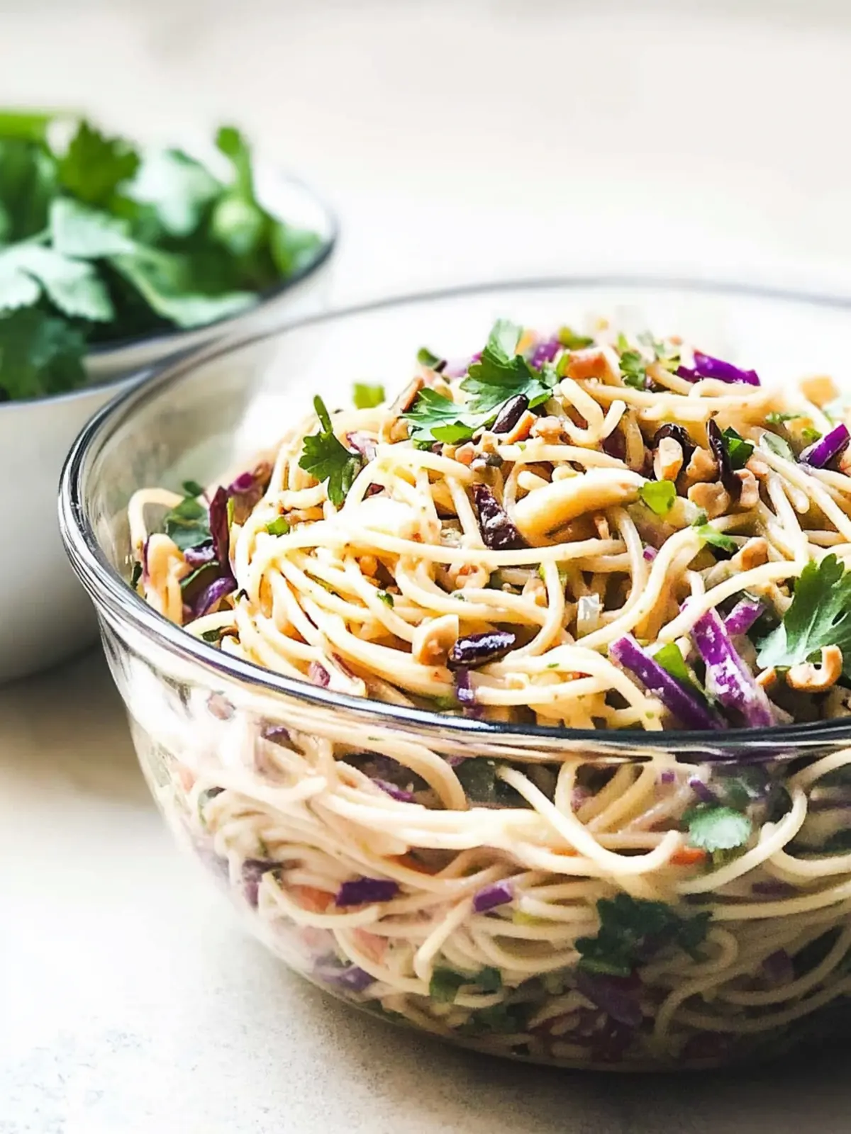 Thai Spaghetti Salad The Fan Favorite You Must Try! 4 Thai Spaghetti Salad ~ a fan favorite pasta salad!