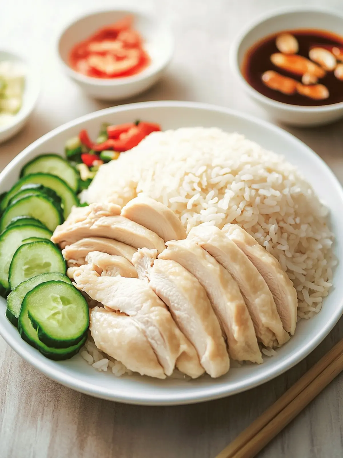 Delicious Hainanese Chicken Rice: Your New Comfort Food Hero 4 Hainanese Chicken Rice