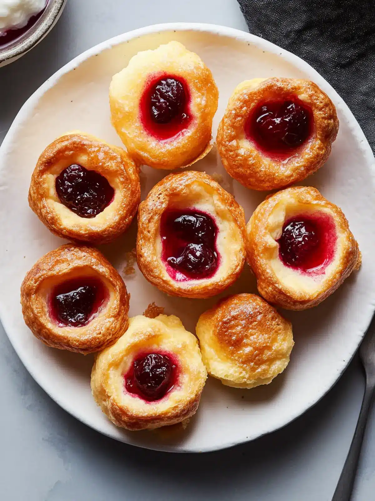 Mini Cranberry Popovers: Bake Up Holiday Cheer Today 3 Mini Cranberry Popovers