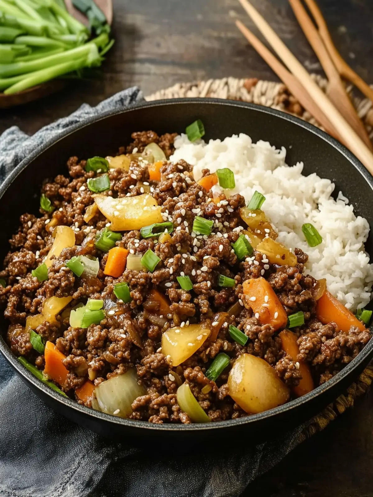 Irresistible Teriyaki Ground Beef Skillet in Just 25 Minutes 4 Teriyaki Ground Beef Skillet