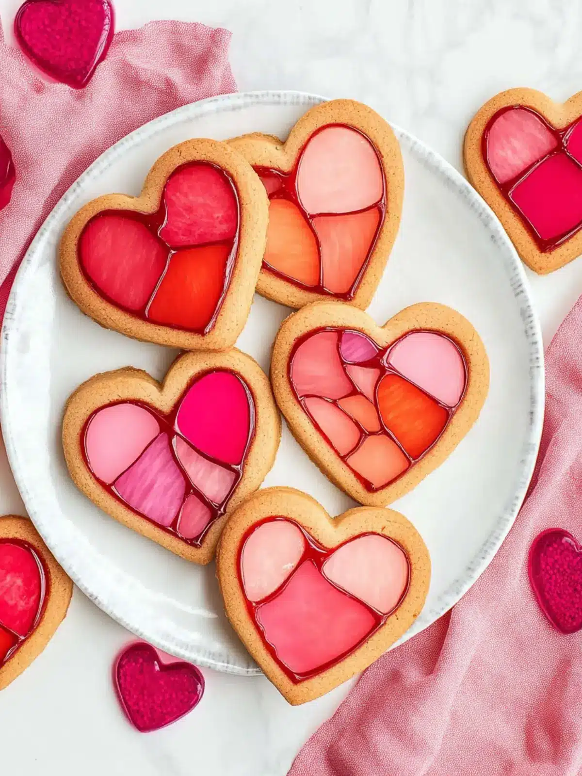 Stained Glass Valentine Heart Cookies That Spark Joy 4 Stained Glass Valentine Heart Cookies