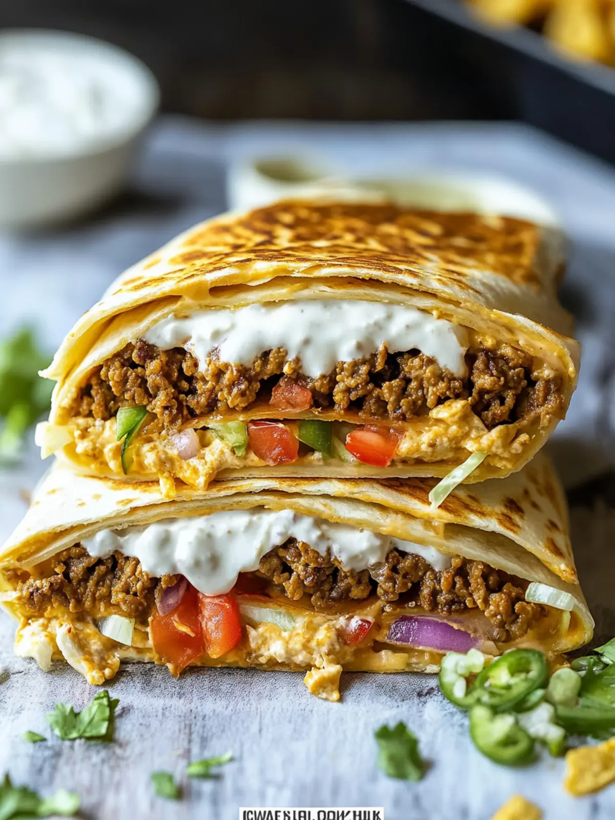Delicious Copycat Taco Bell Crunchwrap Supreme at Home 4 Copycat Taco Bell Crunchwrap Supreme