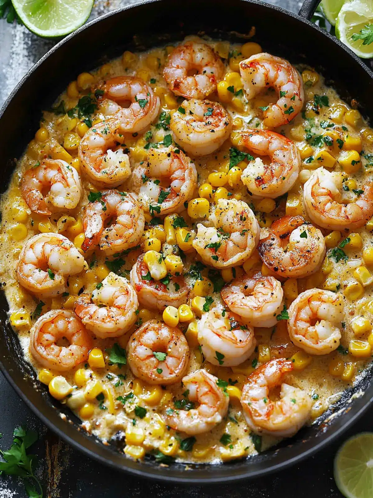 Savory Shrimp and Creamed Corn in 30 Minutes One-Pan Delight 3 Shrimp and Creamed Corn (30 Minutes, One-Pan)