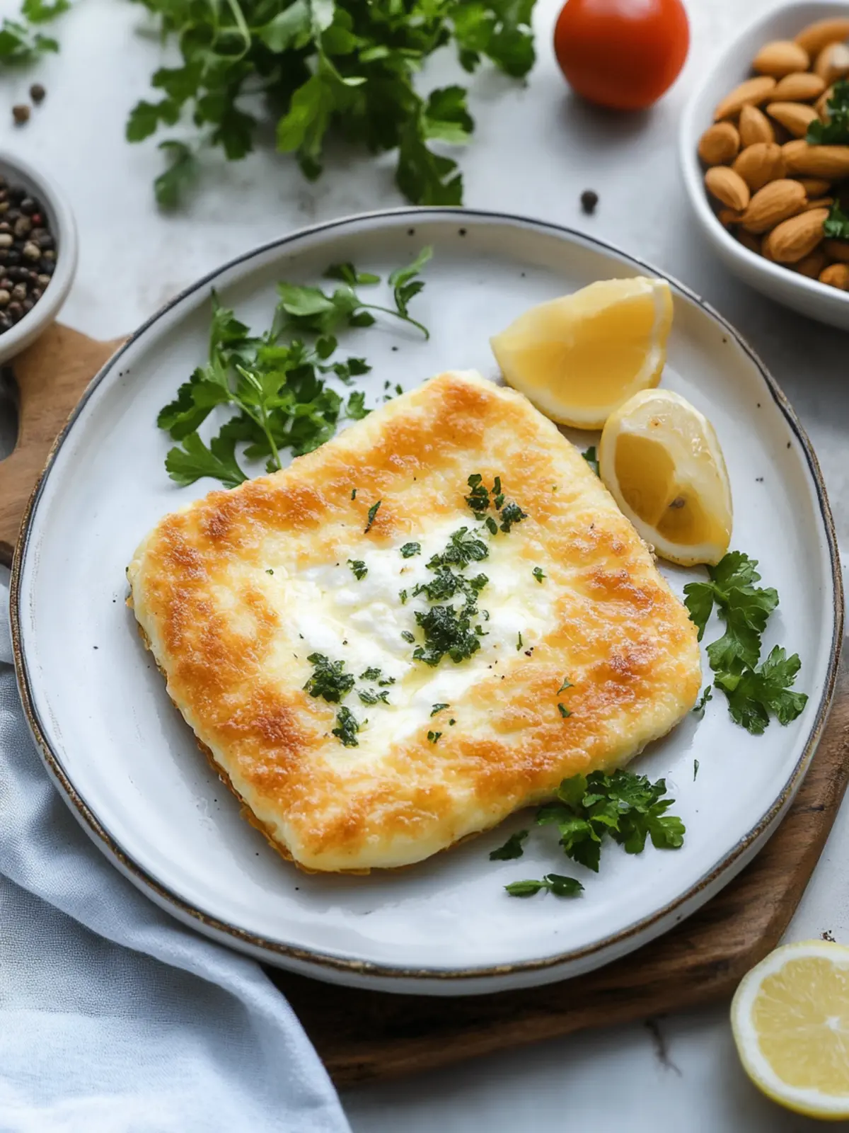 Irresistible Greek Saganaki: Perfectly Fried Cheese Delight 3 Greek Saganaki (Fried Cheese)