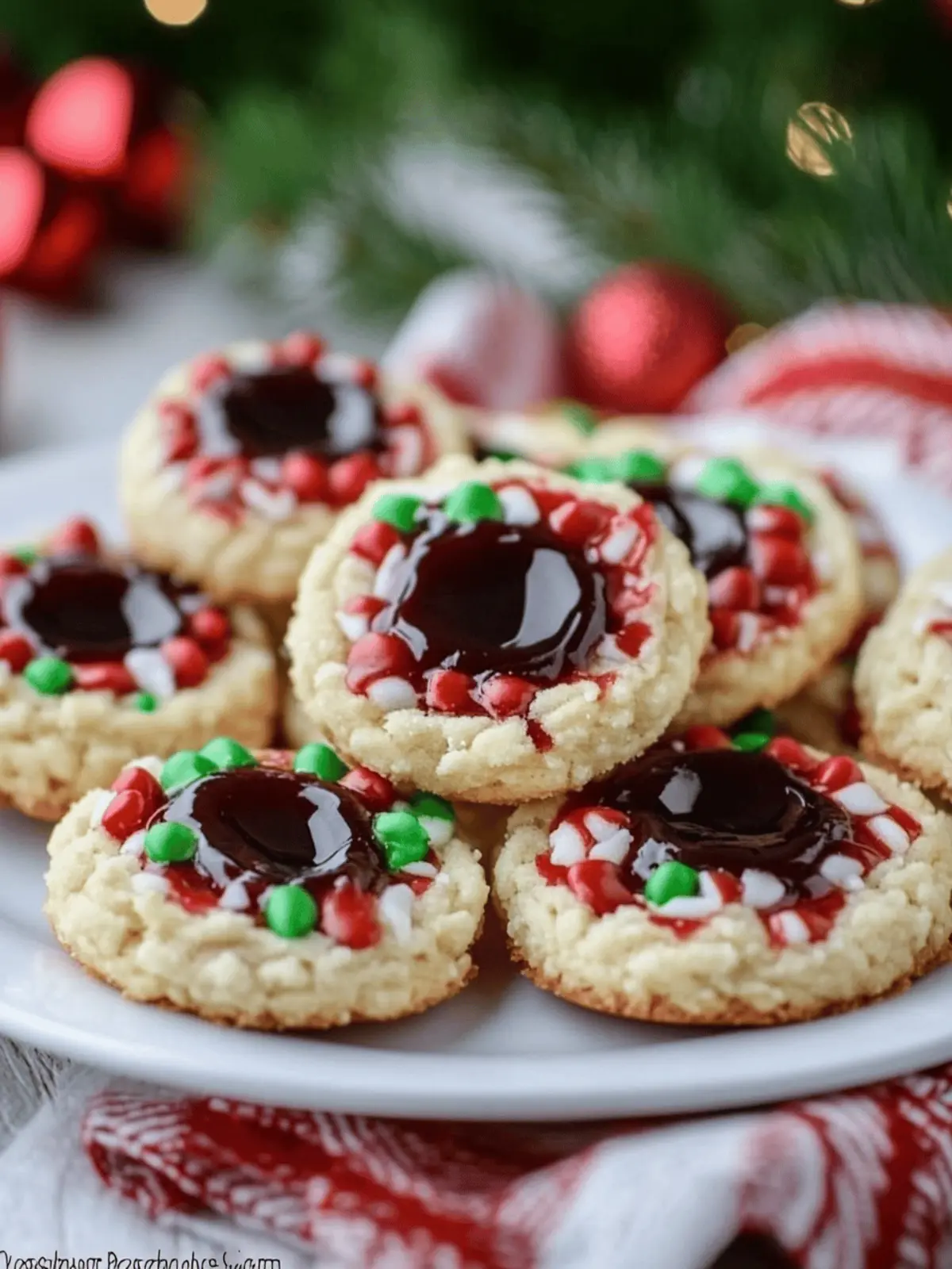 Deliciously Festive Christmas Thumbprint Cookies Recipe 4 Christmas Thumbprint Cookies