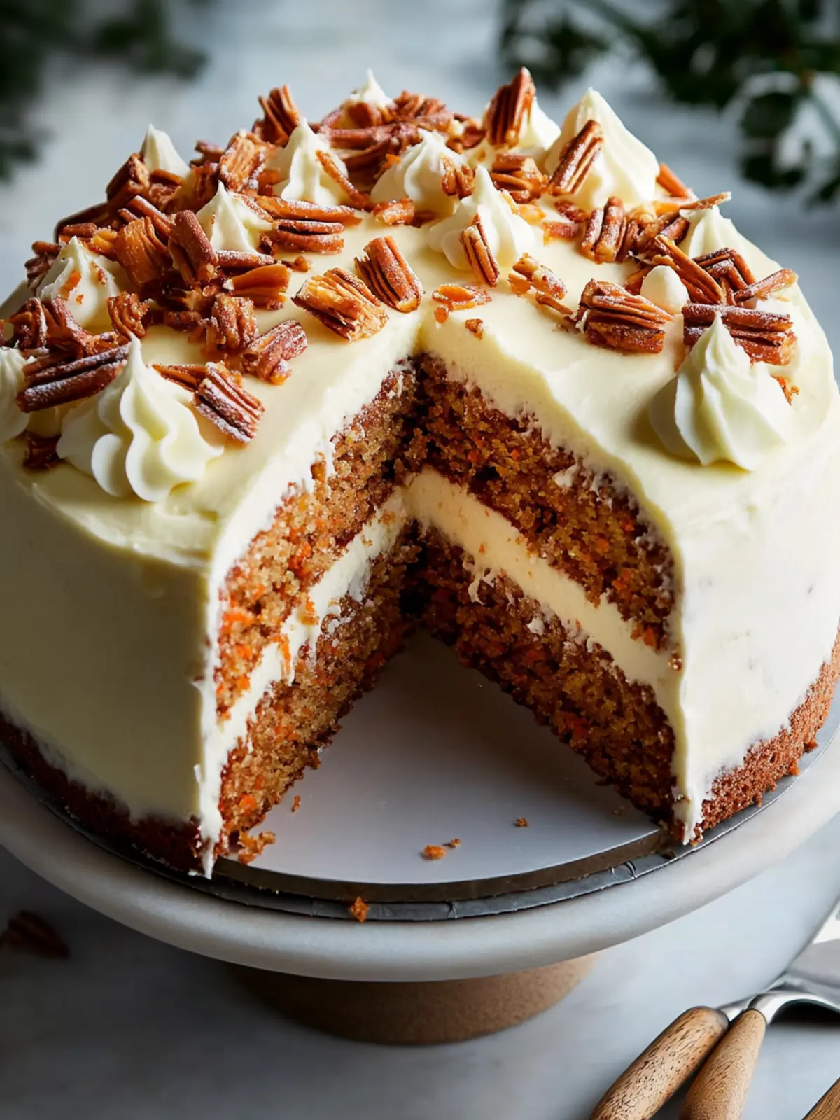 Irresistibly Moist Carrot Cake with Cream Cheese Frosting 2 Carrot Cake