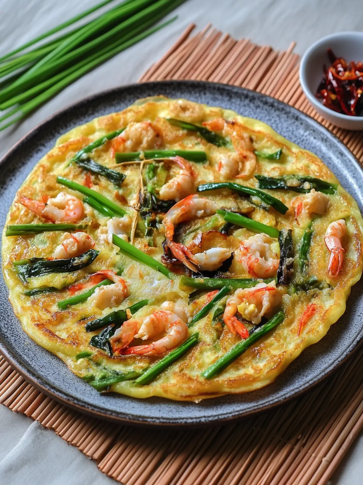 Crispy Korean Haemul Pajeon: Your New Favorite Seafood Snack 3 Korean Haemul Pajeon (Seafood Pancake)