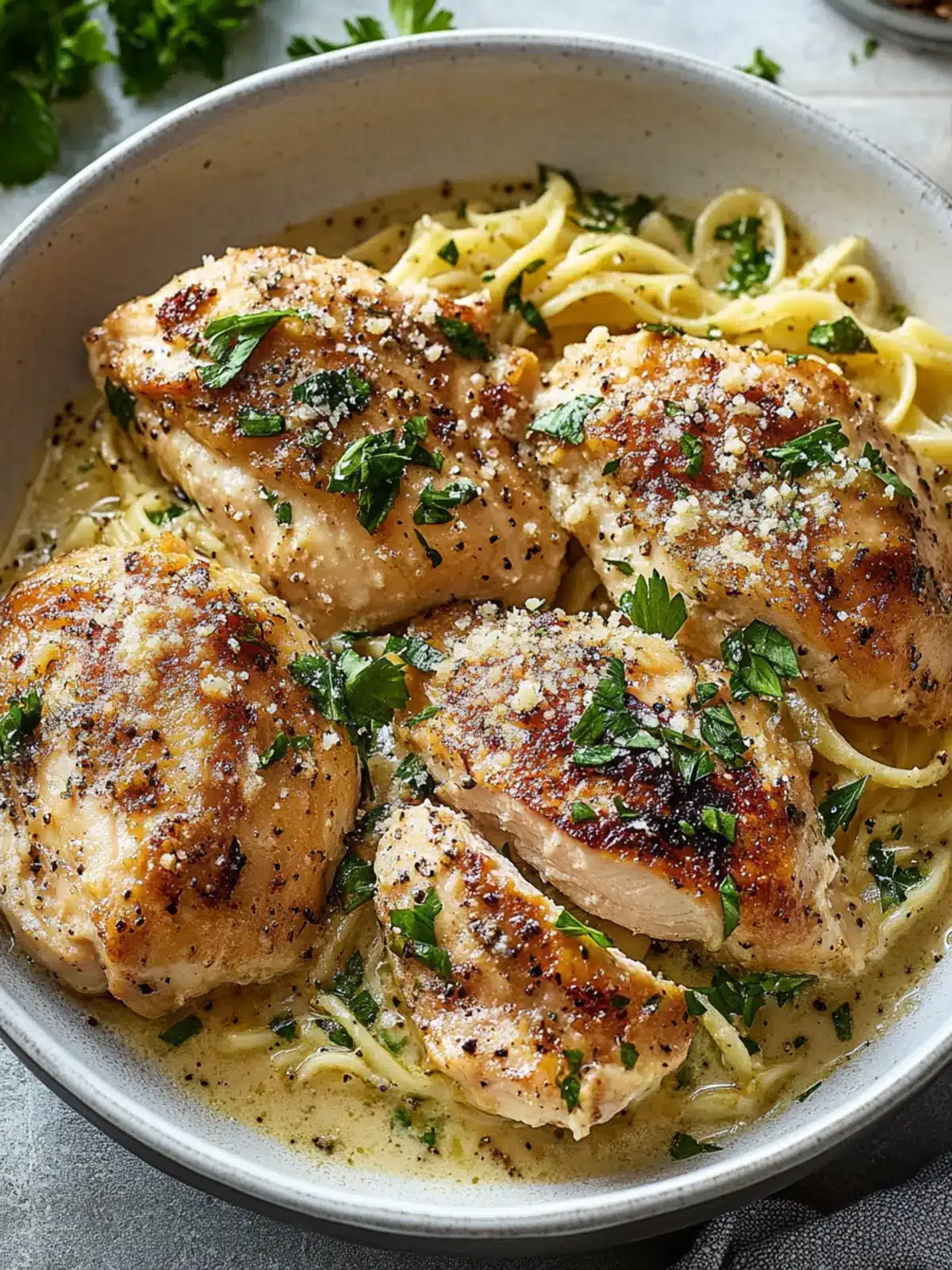 Cacio E Pepe Chicken: A Creamy Delight for Busy Nights 2 Cacio E Pepe Chicken
