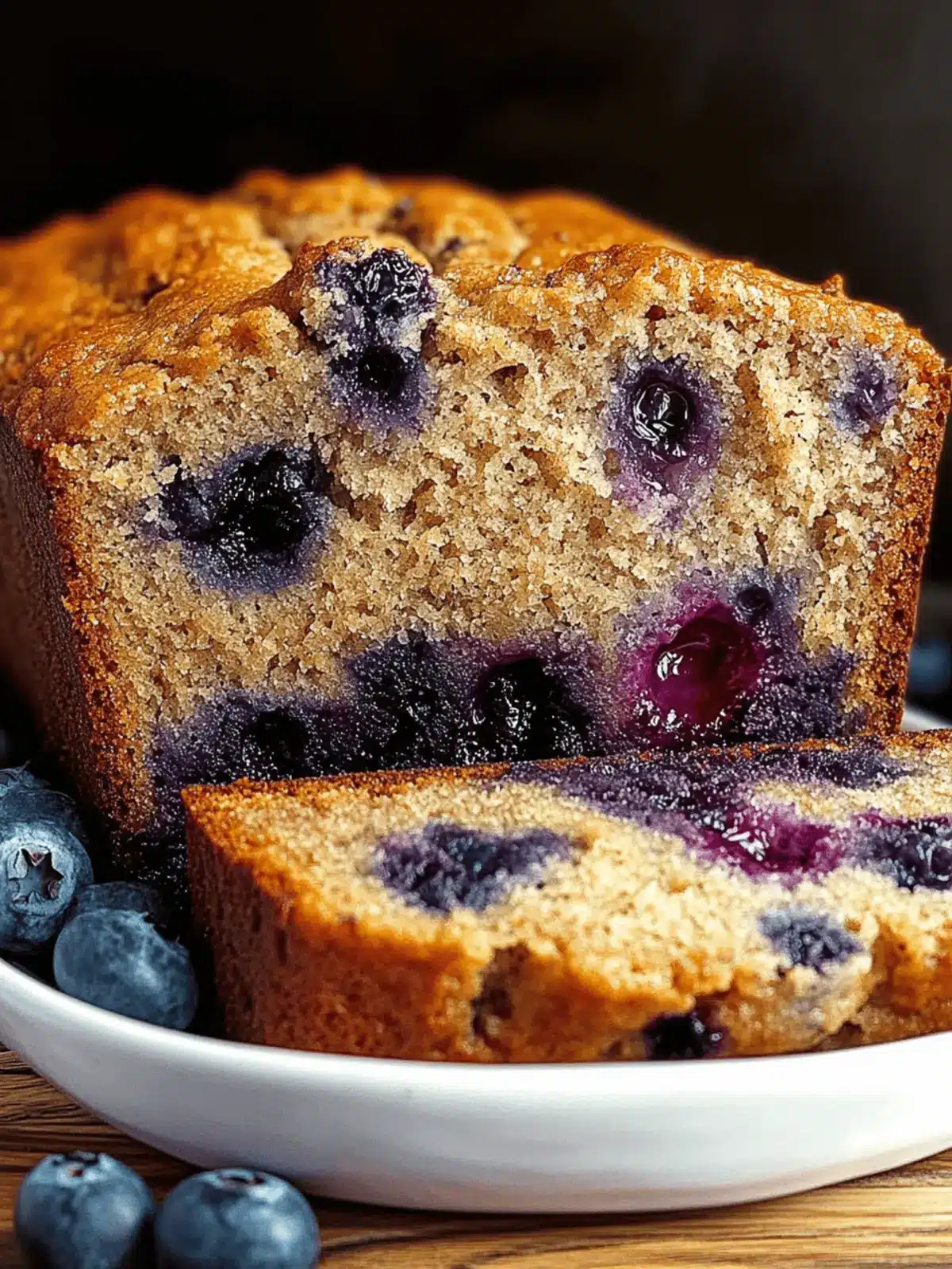 Moist & Juicy Blueberry Banana Bread Delight for Your Family 4 Moist & Juicy Blueberry Banana Bread Delight