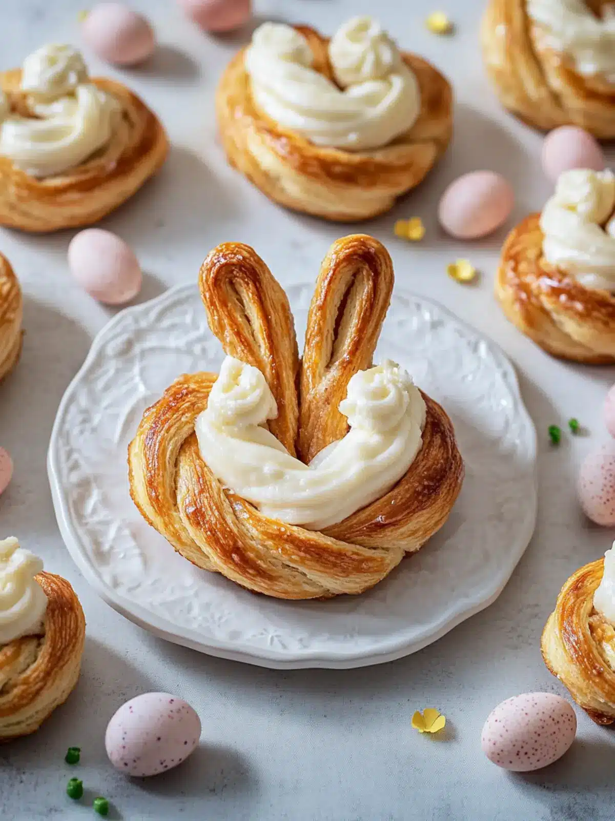 Delightful Easter Bunny Twists with Creamy Frosting Magic 4 Easter Bunny Twists