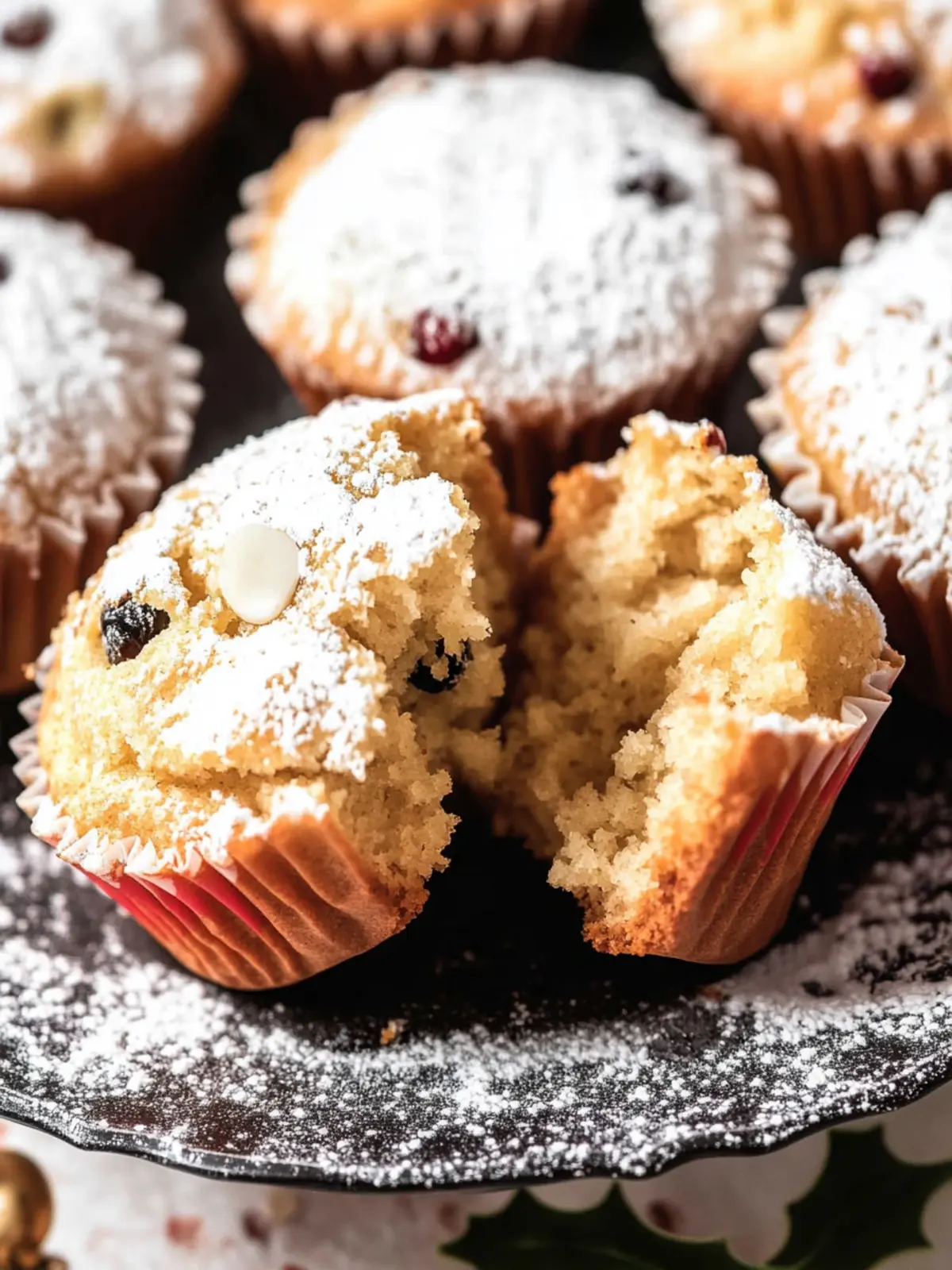 Delicious No-Yeast Christmas Stollen Muffins to Savor 3 Christmas Stollen Muffins