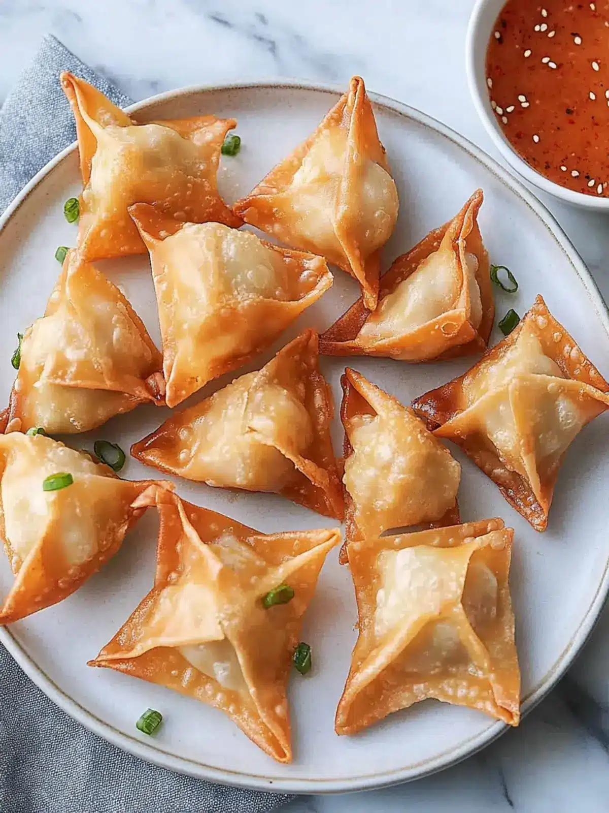 Deliciously Healthy Baked Crab Rangoon You ll Crave 3 Baked Crab Rangoon