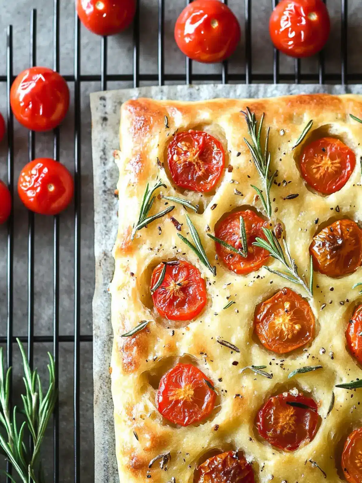 Irresistible Cherry Tomato Focaccia Made Easy at Home 4 Cherry Tomato Focaccia