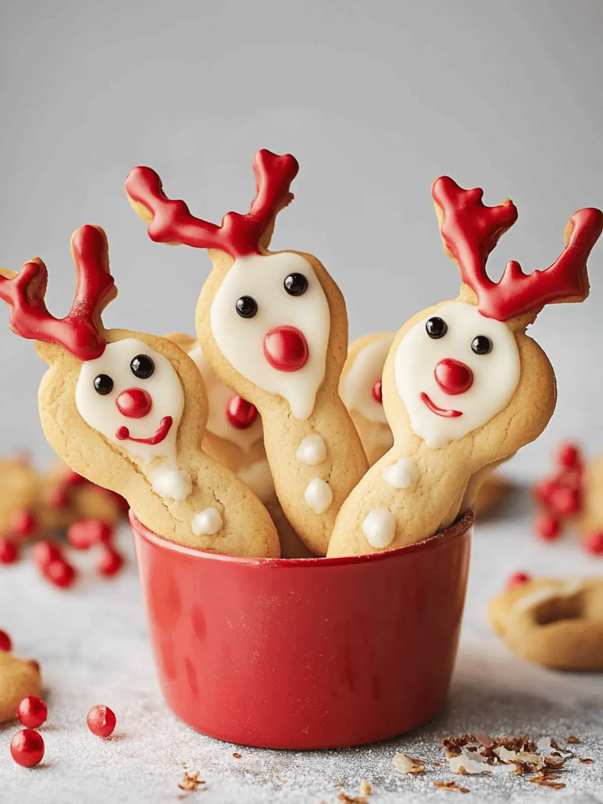 Delicious Easy Reindeer Christmas Cookies Perfect for Sharing 2 Easy Reindeer Christmas Cookies (Great for Sharing!)